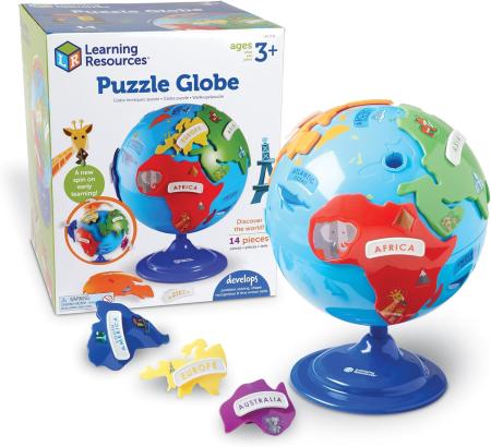 Primul meu Glob Pamantesc - Puzzle 3D