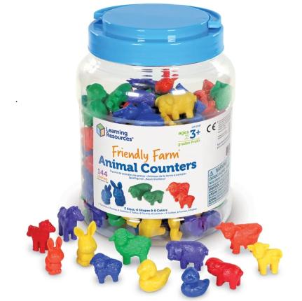 Ferma prietenoasa - animalute domestice -144 buc