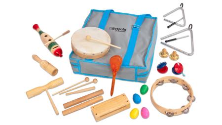 Trusa de instrumente muzicale - set cu 19 instrumente