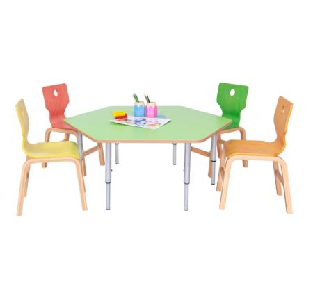 Masuta reglabila gradinita HEXAGONALA