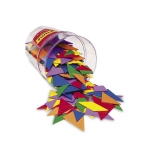 Tangrame -Forme în 4 culori- 210 buc