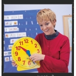 Ceas demonstrativ mare pentru profesor -12 ore- H=34 cm