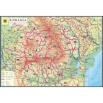 Harta României pentru copii -140 x100 cm
